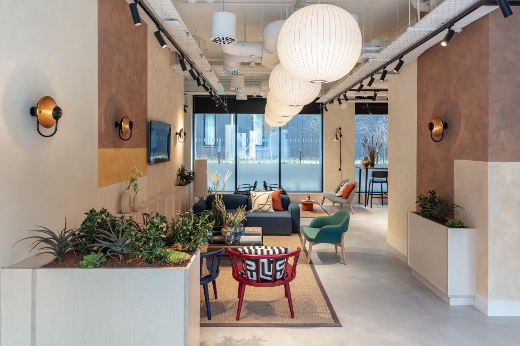Luxury communal office space
