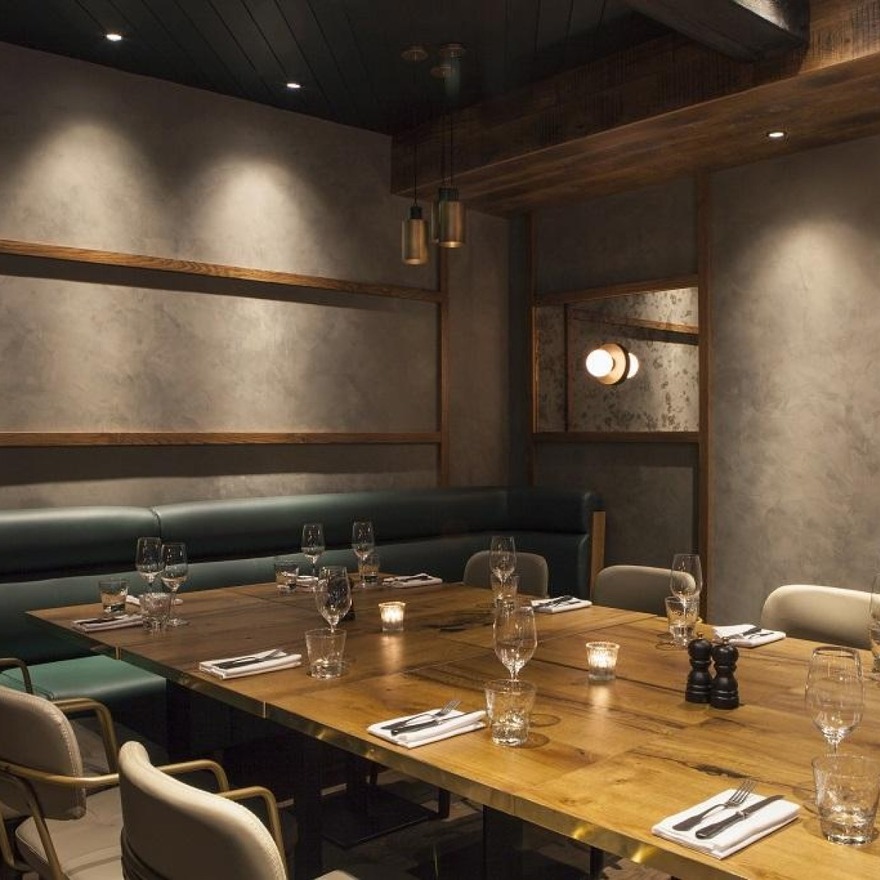 Venetian Plaster Coal Shed