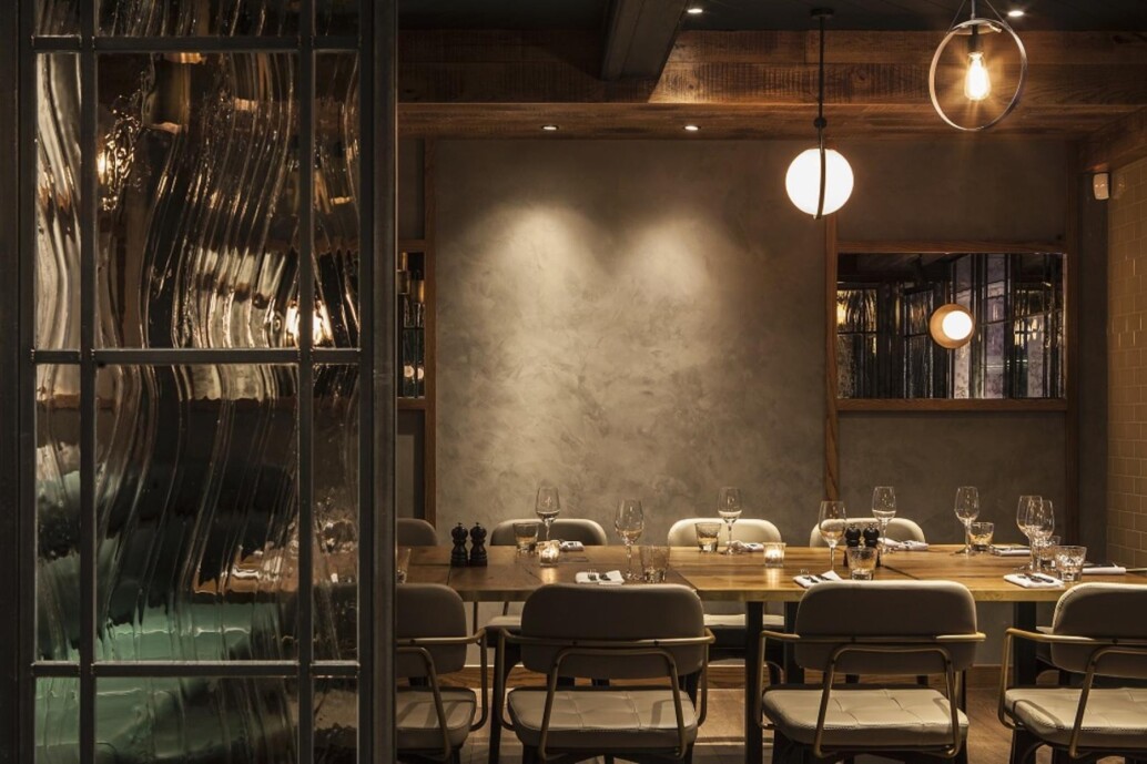 Venetian Plaster Coal Shed