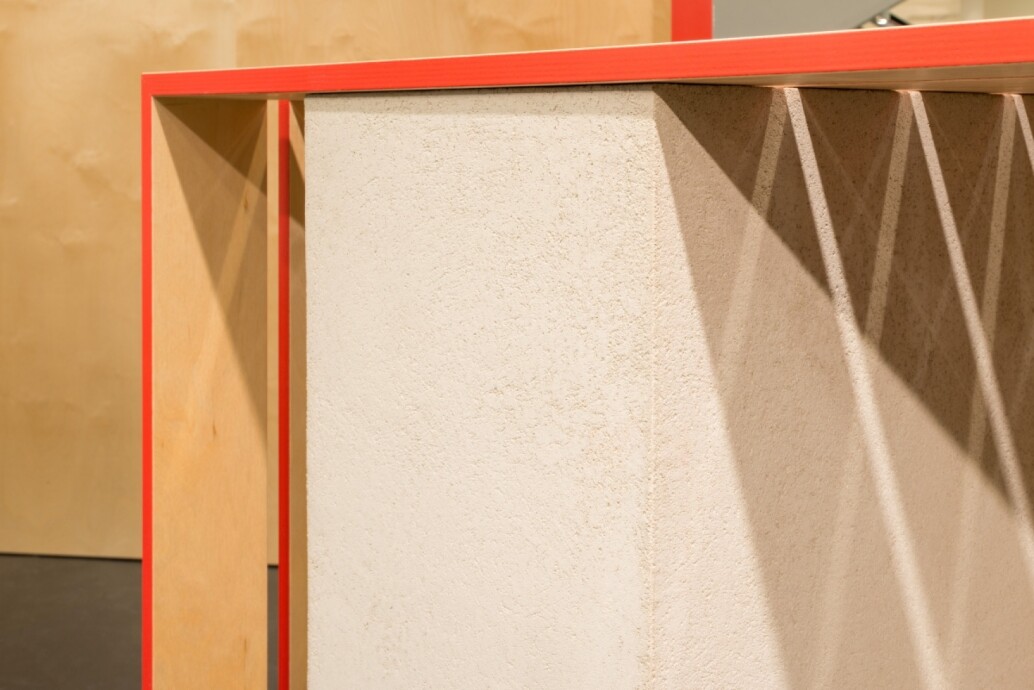 Concrete Effect Textured Wall Finish at Magasin Du Nord, Copenhagen