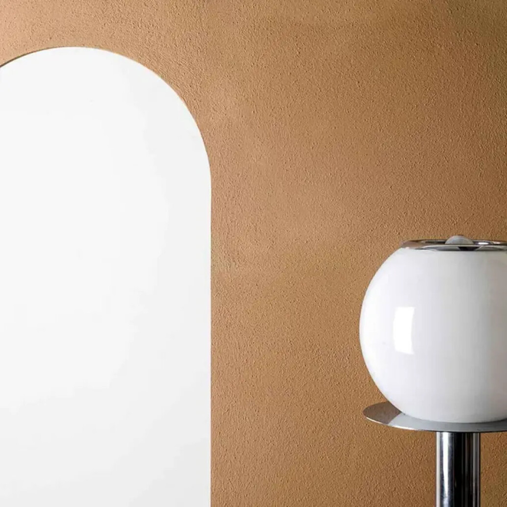 Lime wash wall